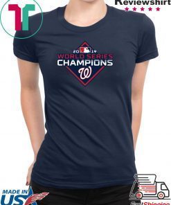 Washington Nationals 2019 Ws Champions Logo T-Shirt