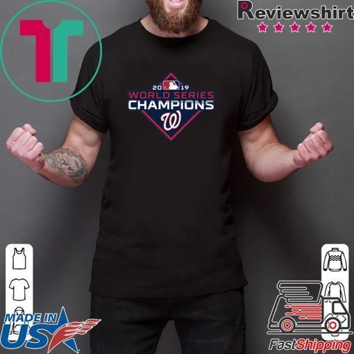 Washington Nationals 2019 Ws Champions Logo T-Shirt