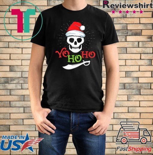 YO HO HO PIRATE BOAT CRUISE CHRISTMAS SHIRT