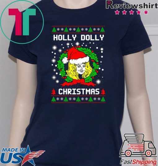 holly dolly christmas shirt