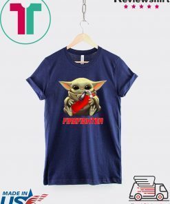 Baby Yoda And Firefighter Shirt