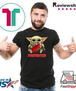 Baby Yoda And Firefighter Shirt