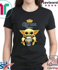 Baby Yoda Hug Corona Extra Beer Shirt