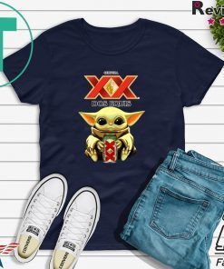 Baby Yoda Hug Dos Equis Beer Shirt