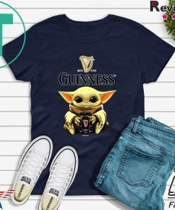 Baby Yoda Hug Guinness Beer Shirt