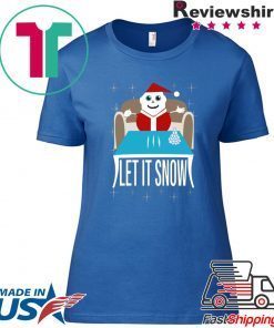 COKE SANTA LET IT SNOW Shirts