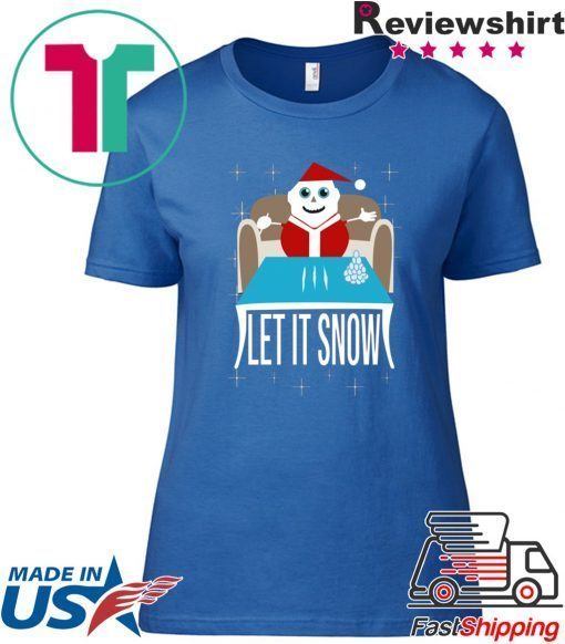 COKE SANTA LET IT SNOW Shirts