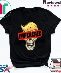 Impeached Trump 45 3rd President - Donald Trump Impeachment Day T-Shirt