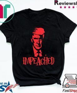 Impeached Trump 45 3rd President - Donald Trump Impeachment T-Shirt