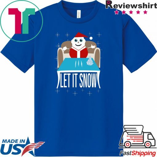 Walmart Cocaine Santa Let It Snow Tee Shirts