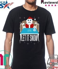 Walmart Cocaine Santa Let It Snow Tee Shirts