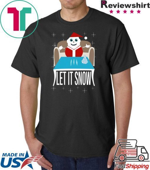 Walmart Cocaine Santa Let It Snow Gift T-Shirts