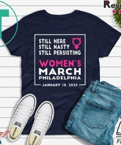 Philadelphia Women's March 2020 January Tee Shirts