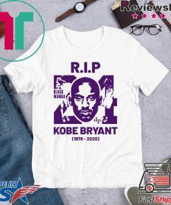 RIP Kobe Bryant Black Mamba T-Shirt