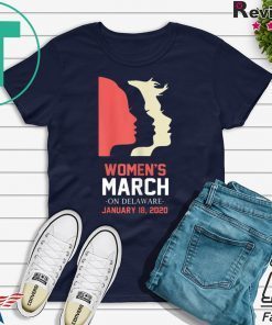 Women's March January 18, 2020 Delaware Tee Shirt