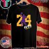 24ever Kobe Bryant Tee Shirt Number 24 Forever basketball Legend