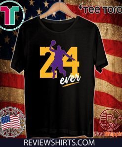 24ever Kobe Bryant Tee Shirt Number 24 Forever basketball Legend