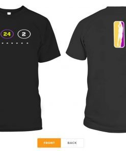 8 24 2 Shirt Kobe And Gianna Bryant T-Shirt