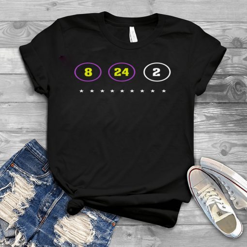 8 24 2 Shirt Kobe And Gianna Bryant T-Shirt