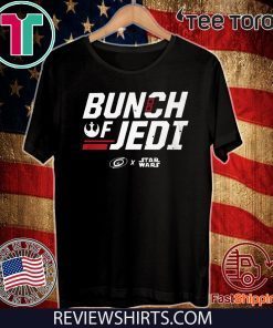 BUNCH OF JEDI SHIRT CAROLINA HURRICANES STAR WARS T-SHIRT