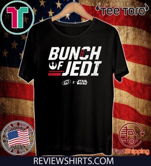 BUNCH OF JEDI SHIRT CAROLINA HURRICANES STAR WARS T-SHIRT