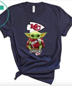 Baby Yoda Hug Super Bowl Champions Kansas City Chiefs 2020 T-Shirt