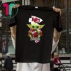 Baby Yoda Hug Super Bowl Champions Kansas City Chiefs 2020 T-Shirt