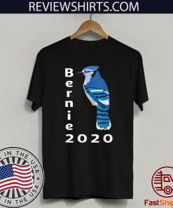 Bernie Birdie Sanders 2020 Shirt - Blue Bird Bernie President T-Shirt