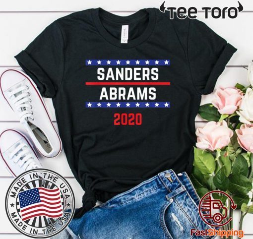 Bernie Sanders 2020 Shirt - Stacy Abrams on the One Ticket T-Shirt