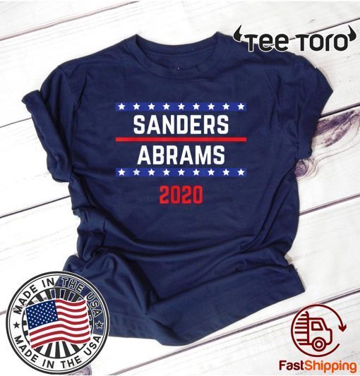 Bernie Sanders 2020 Shirt - Stacy Abrams on the One Ticket T-Shirt