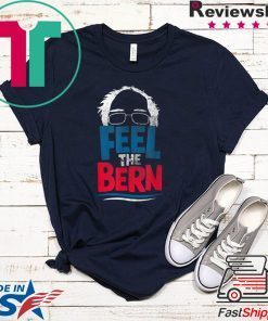 Feel The Bern Bernie Sanders 2020 Bernie Hair Vote President T-Shirt