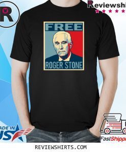 Free Roger Stone Political Prisoner Tee Shirt