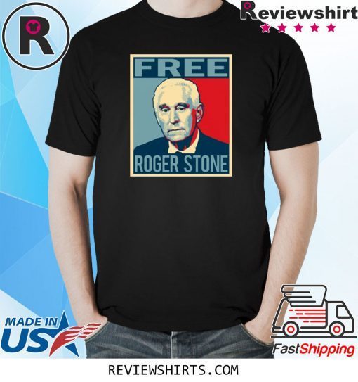 Free Roger Stone Political Prisoner Tee Shirt