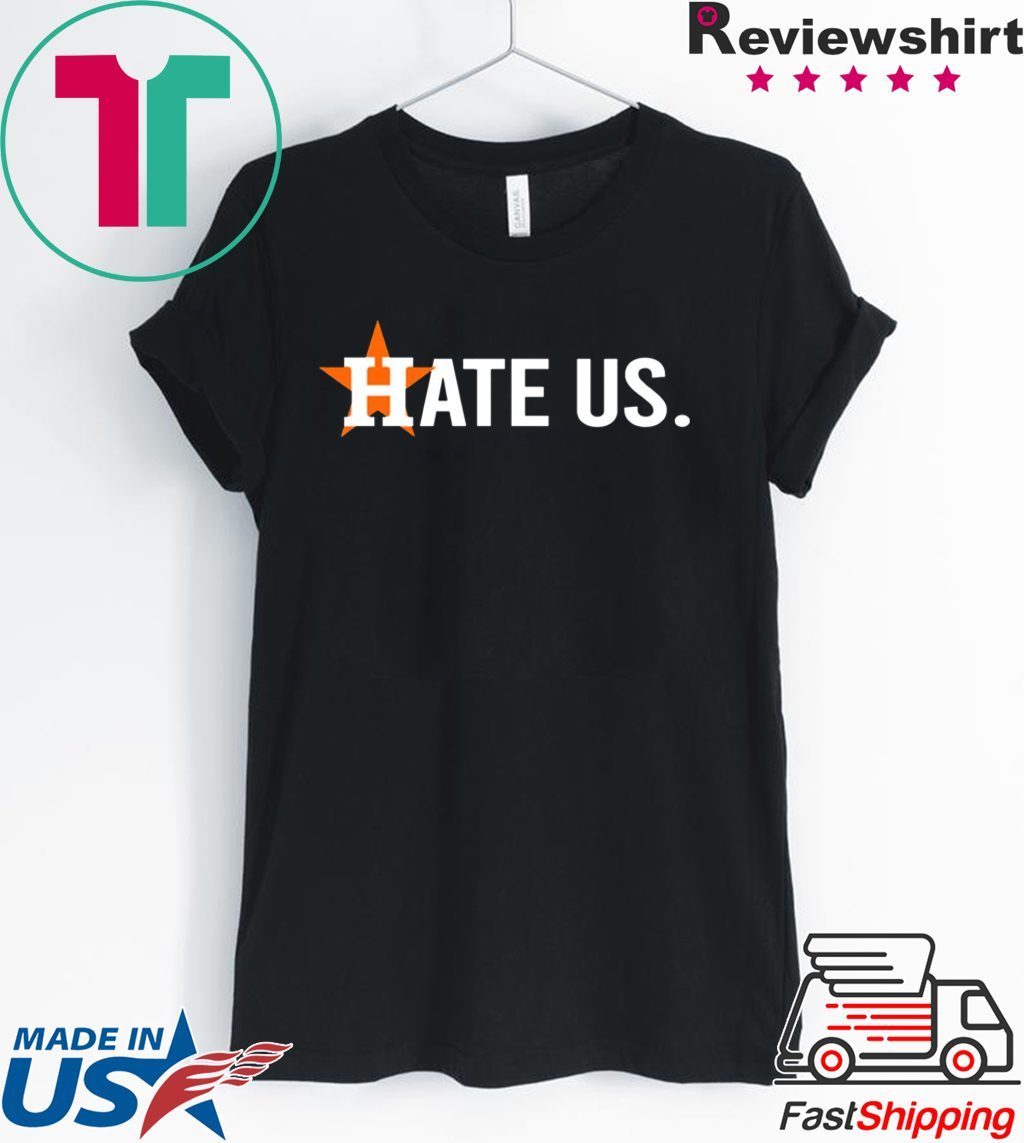 Houston Astros Hate Us Baseball T-Shirt - ShirtsOwl Office