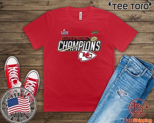 Kansas City Chiefs Super Bowl LIV Champions Trophy For T-Shirt