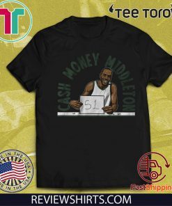 Khris Middleton Shirt - Cash Money, Milwaukee NBPA