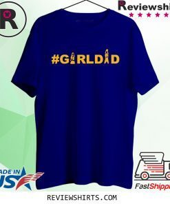 Alternative view of Kobe And Gianna Bryant Girl Dad #girldad Shirt