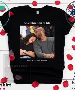Kobe And Gigi Memorial A Celebration Of Life Kobe And Gianna Bryant Womens T-Shirt
