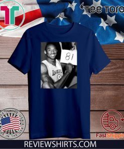 Kobe Bryant 81 Point Game Unisex T-Shirt