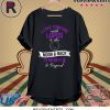 Lupus Awareness Support Warrior Fighter Purple Ribbon Tee Shirt