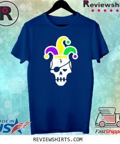 Mardi Gras Skull Jester Hat Carnival Mexican Parade 2020 T-Shirt