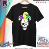 Mardi Gras Skull Jester Hat Carnival Mexican Parade 2020 T-Shirt