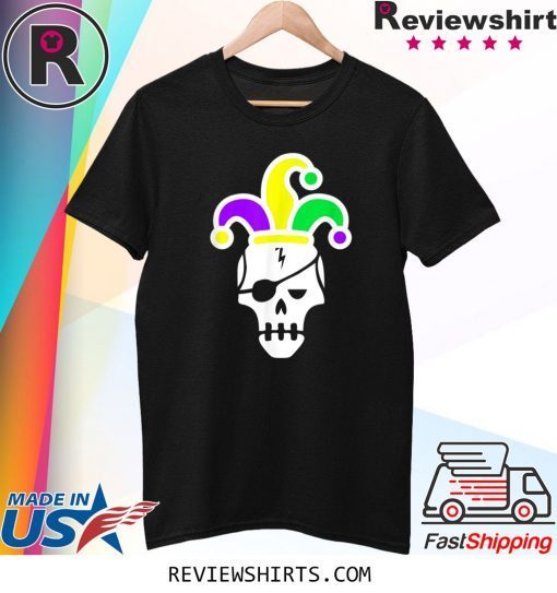 Mardi Gras Skull Jester Hat Carnival Mexican Parade 2020 T-Shirt