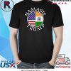 Namaste American Flag And Flag Of India Shirt