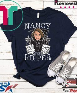 Nancy the Ripper Pelosi Rips Up Lies Anti Donald Trump Gift Premium Gift T-Shirts