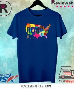 National Read America Shirt United States Read Books Tee Shirt