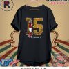 PATRICK MAHOMES 15 KANSAS CITY TEE SHIRT