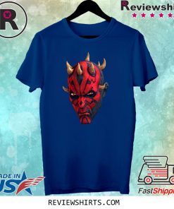 The Clone Wars Darth Maul Big Face Tee Shirt