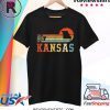 Vintage The Great State of Kansas Missouri Shirt