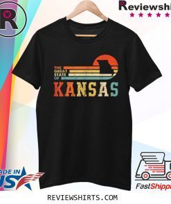 Vintage The Great State of Kansas Missouri Shirt